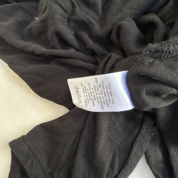 Rag & Bone Jean Womens Black V-Neck Long Sleeve High-Low Hem Tunic Top Medium - Picture 5 of 8